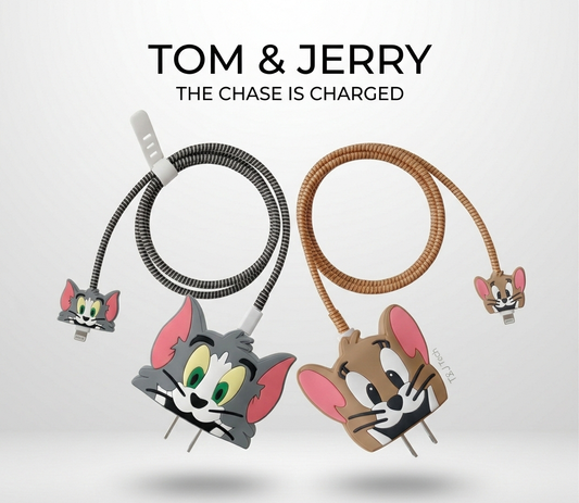 Tom & Jerry Power Duo Charging case Set