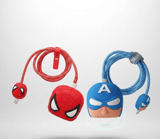 Spider man  & Captain America Power Duo Charging Set